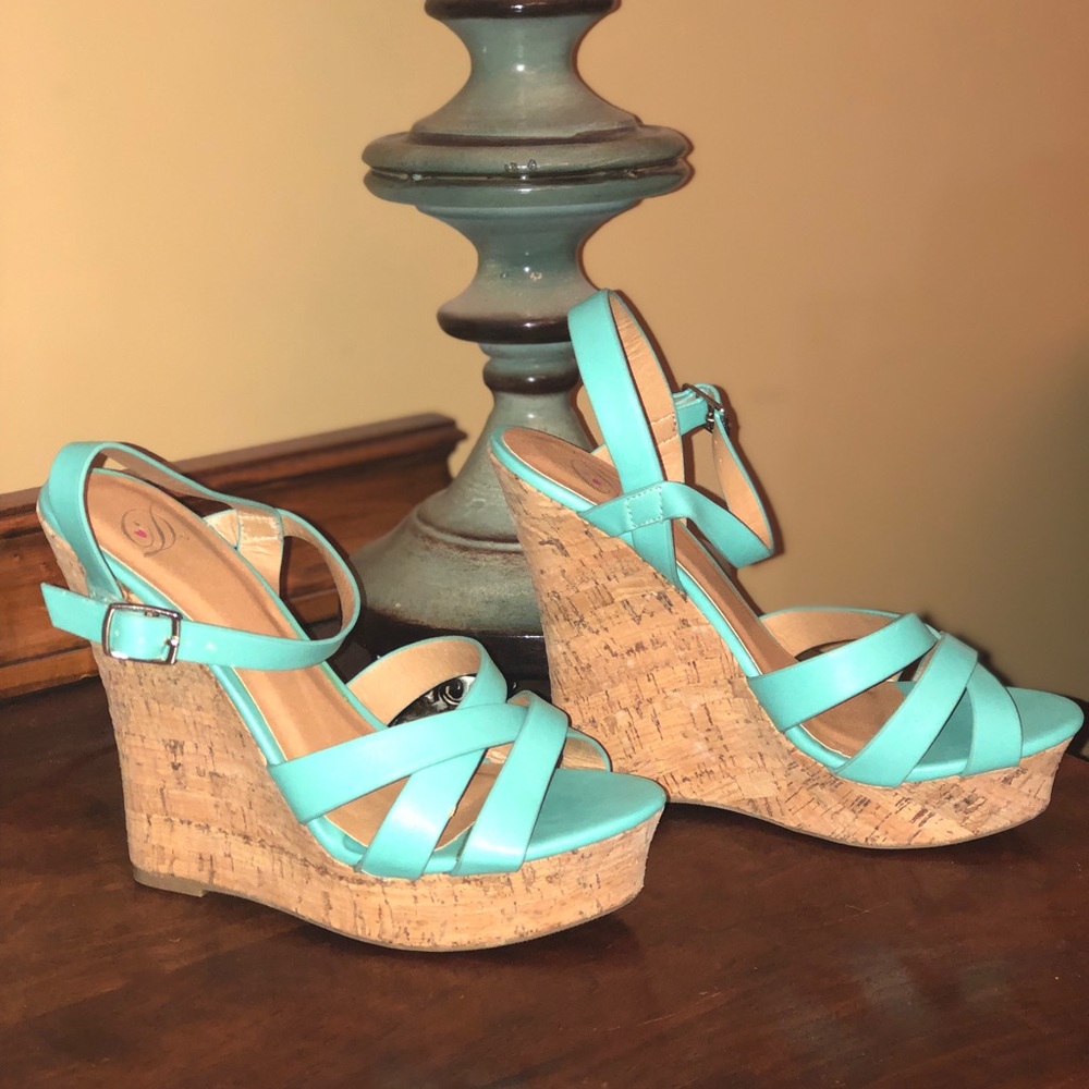 Turquoise Wedges